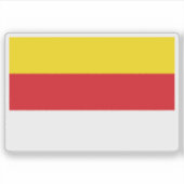 Vlag van de deelstaat Karinthië, Oostenrijk Sticker (Voorkant)