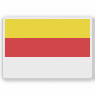 Vlag van de deelstaat Karinthië, Oostenrijk Sticker