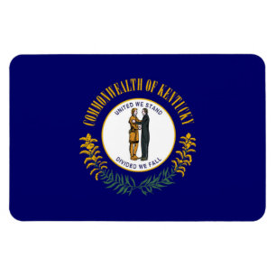 Vlag van de deelstaat Kentucky Magneet