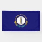 Vlag van de deelstaat Kentucky Spandoek (Horizontaal)