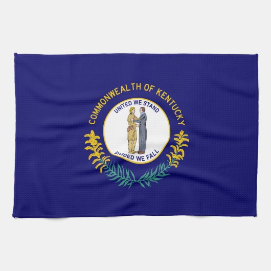 Vlag van de deelstaat Kentucky Theedoek (Horizontaal)