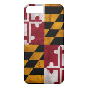  vlag van de deelstaat Maryland iPhone 8 Plus / 7 Plus Hoesje