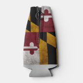  vlag van de deelstaat Maryland Flesjeskoeler (Achterkant)