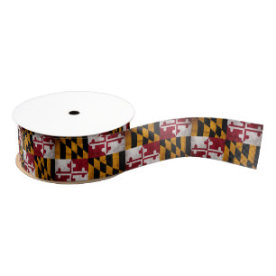 vlag van de deelstaat Maryland Grosgrain Lint