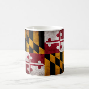 vlag van de deelstaat Maryland Koffiemok