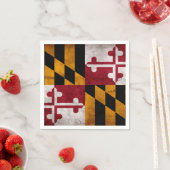  vlag van de deelstaat Maryland Servetten (Insitu)