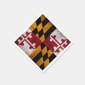  vlag van de deelstaat Maryland Servetten (Hoek)