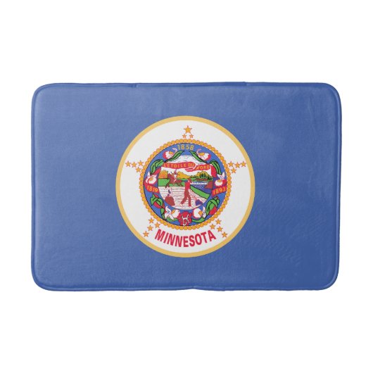 vlag van de deelstaat Minnesota Badmat (Voorkant)