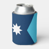 vlag van de deelstaat Minnesota Blikjeskoeler (Blikje Voorkant)