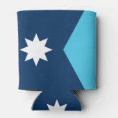 vlag van de deelstaat Minnesota Blikjeskoeler (Achterkant)