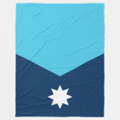 vlag van de deelstaat Minnesota Fleece Deken (Voorkant)