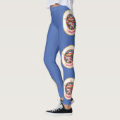 vlag van de deelstaat Minnesota Leggings (Links)