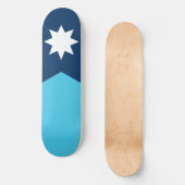 vlag van de deelstaat Minnesota Skateboard (Voorkant)