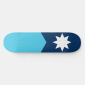 vlag van de deelstaat Minnesota Skateboard (Horizontaal)