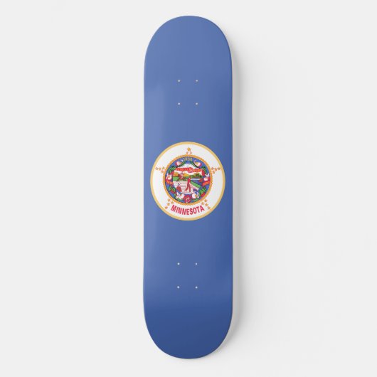 vlag van de deelstaat Minnesota Skateboard (Voorkant)