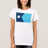vlag van de deelstaat Minnesota T-shirt (Voorkant)