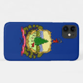 vlag van de deelstaat Vermont Case-Mate iPhone Case (Achterkant (horizontaal))