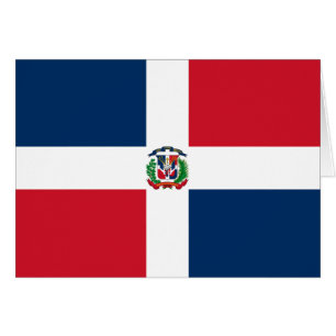 Vlag van de Dominicaanse Republiek
