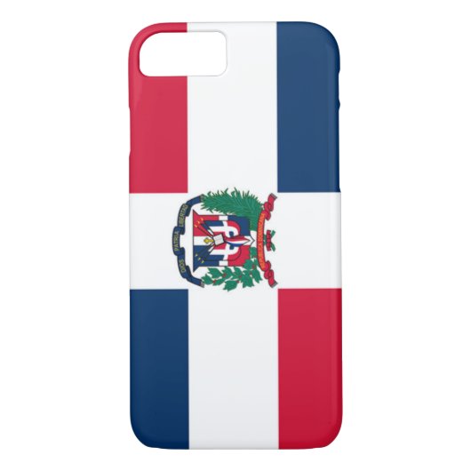 Vlag van de Dominicaanse Republiek Case-Mate iPhone Case (Achterkant)