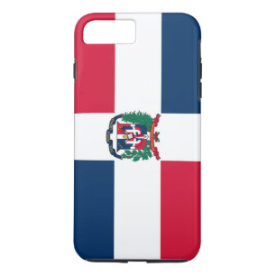 Vlag van de Dominicaanse Republiek iPhone 8 Plus / 7 Plus Hoesje