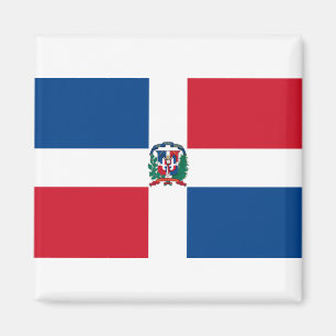 Vlag van de Dominicaanse Republiek Magneet