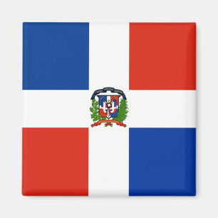 Vlag van de Dominicaanse Republiek Magneet