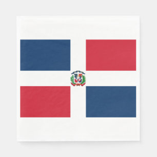 Vlag van de Dominicaanse Republiek Servet