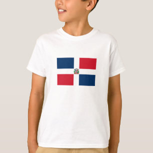 Vlag van de Dominicaanse Republiek T-shirt