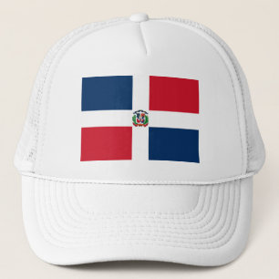 Vlag van de Dominicaanse Republiek Trucker Pet