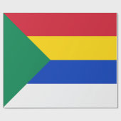 Vlag van de Druzen Religie Cadeaupapier (Vlak)