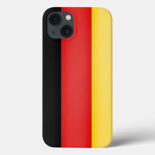 Vlag van de Duitse Schwarz Rot Gold Patriotic Colo iPhone 13 Hoesje