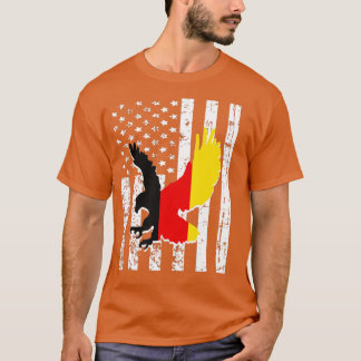 vlag van de Duitse vlag Eagle T-shirt