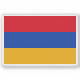 Vlag van de Eerste Republiek Armenië (1918-1922) Sticker