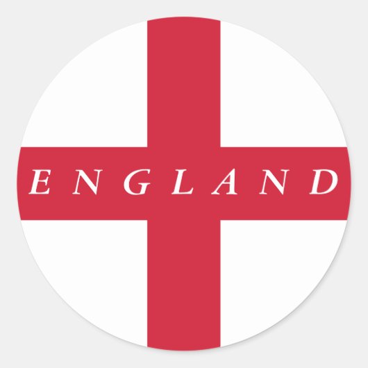 Vlag van de Engelse Sticker (Voorkant)