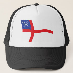 Vlag van de Episcopaalse Kerk in de Verenigde Stat Trucker Pet