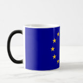vlag van de europese unie magische mok (Links)