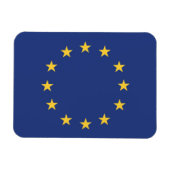 Vlag van de Europese Unie Magneet (Horizontaal)