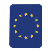 Vlag van de Europese Unie Magneet (Verticaal)