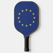 Vlag van de Europese Unie Pickleball Paddle (Voorkant)