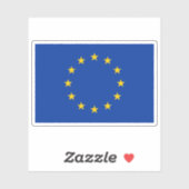 Vlag van de Europese Unie Sticker (Vel)
