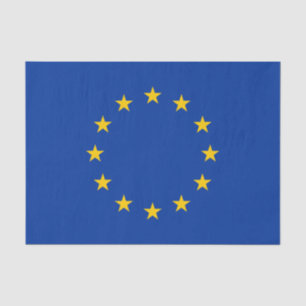 Vlag van de Europese Unie Tissuepapier