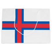 vlag van de Faeröer Groot Cadeauzakje (Voorkant)