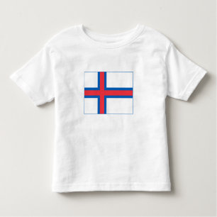 vlag van de Faeröer Kinder Shirts