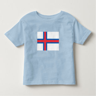 vlag van de Faeröer Kinder Shirts