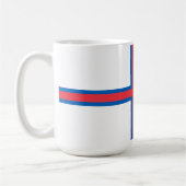 Vlag van de Faeröer Koffiemok (Links)