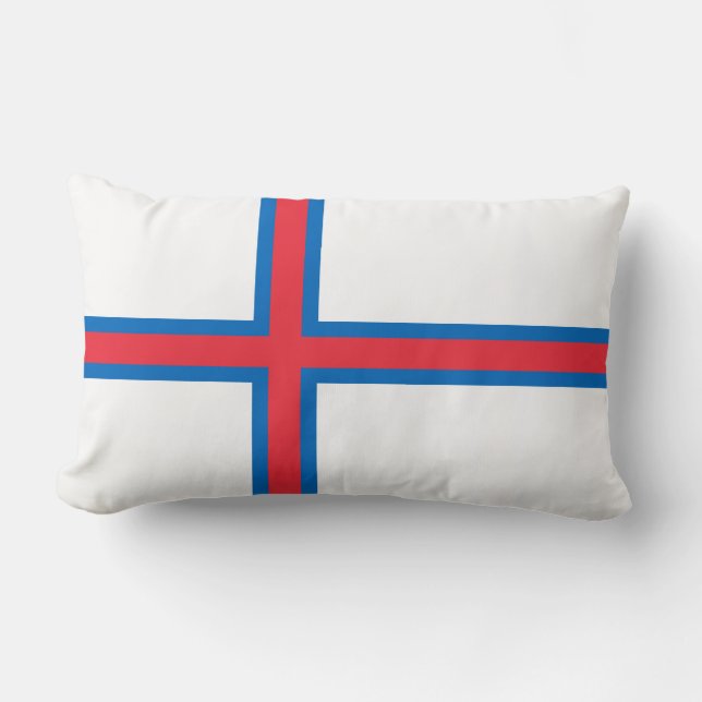 vlag van de Faeröer Kussen (Voorkant)