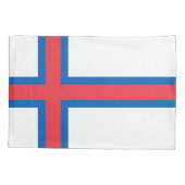 vlag van de Faeröer Kussensloop (Achterkant)