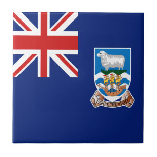 Vlag van de Falklandeilanden Keramische Tegels Tegeltje