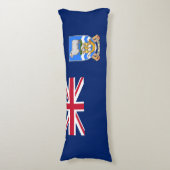 Vlag van de Falklandeilanden Lichaamskussen (Voorkant Verticaal)