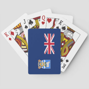 Vlag van de Falklandeilanden Pokerkaarten